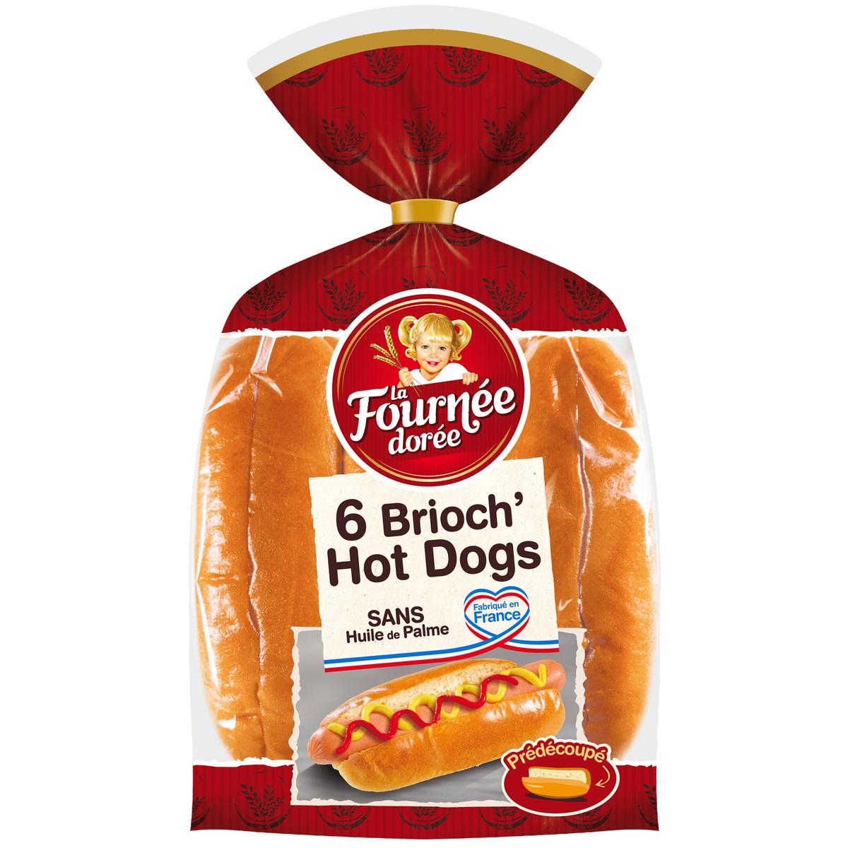3587220001903 - La Fournée Dorée - Brioch' Hot Dogs