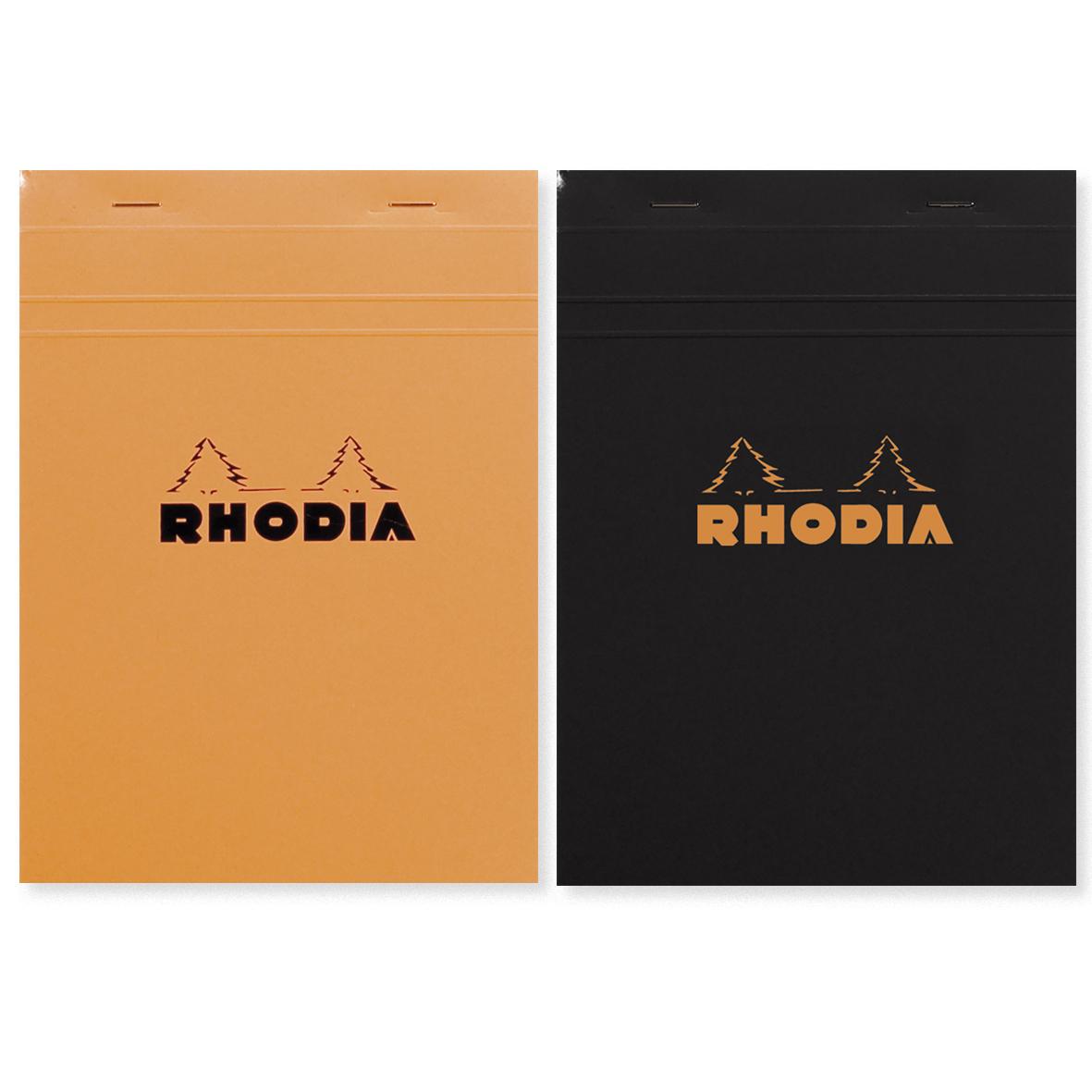Rhodia Un Bloc-notes 14,8 x 21 cm petits carreaux N°16, 160 pages