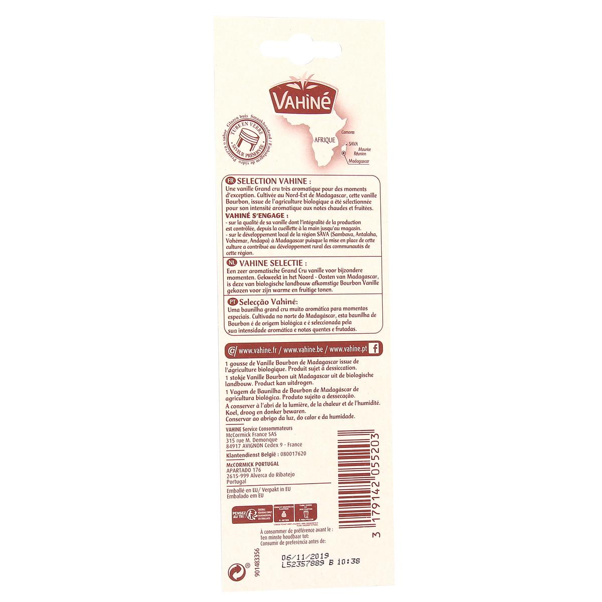 3179142055203 - Vahine - Vanille intense et corsée bio
