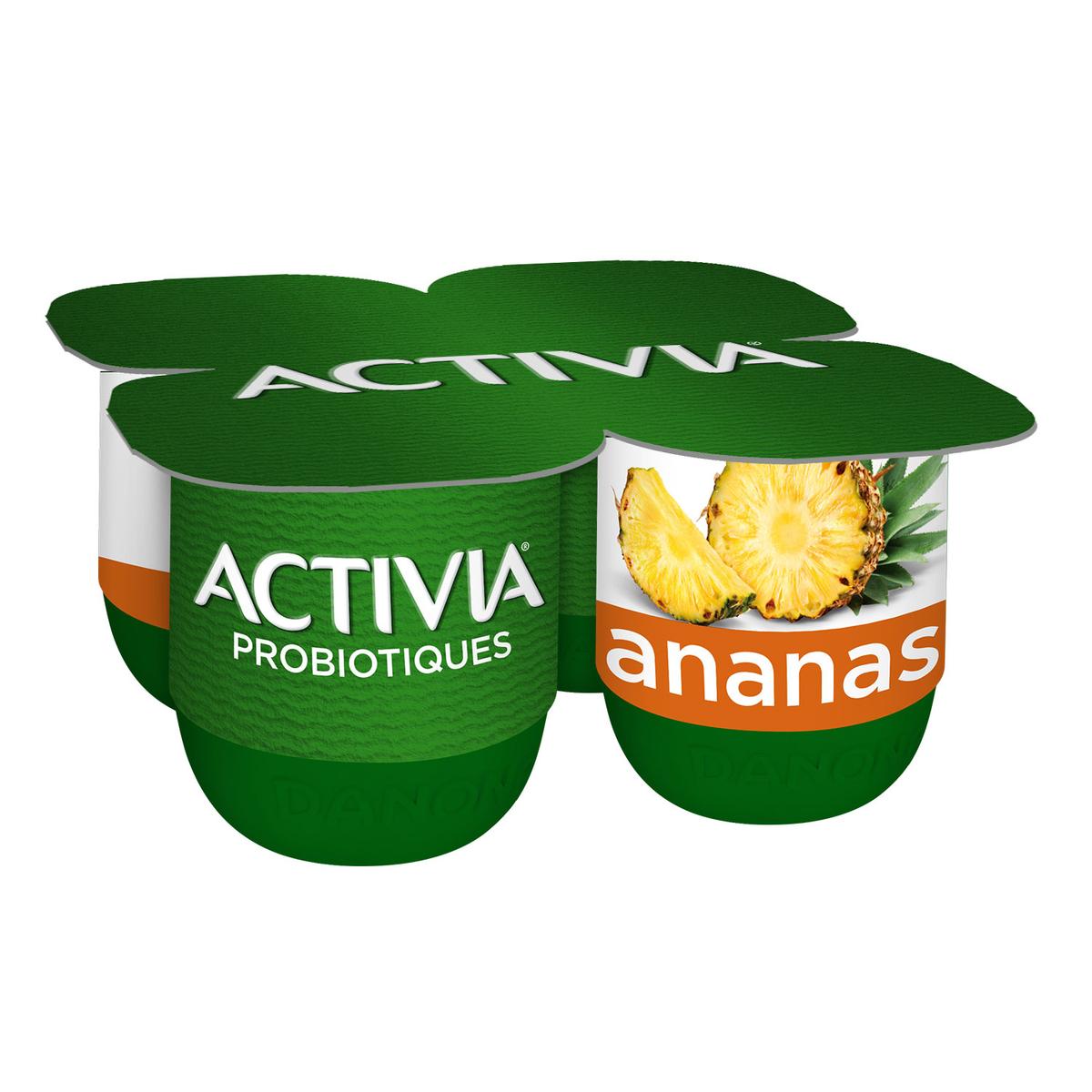 3033491325403 - Activia - Yaourt bifidus ananas