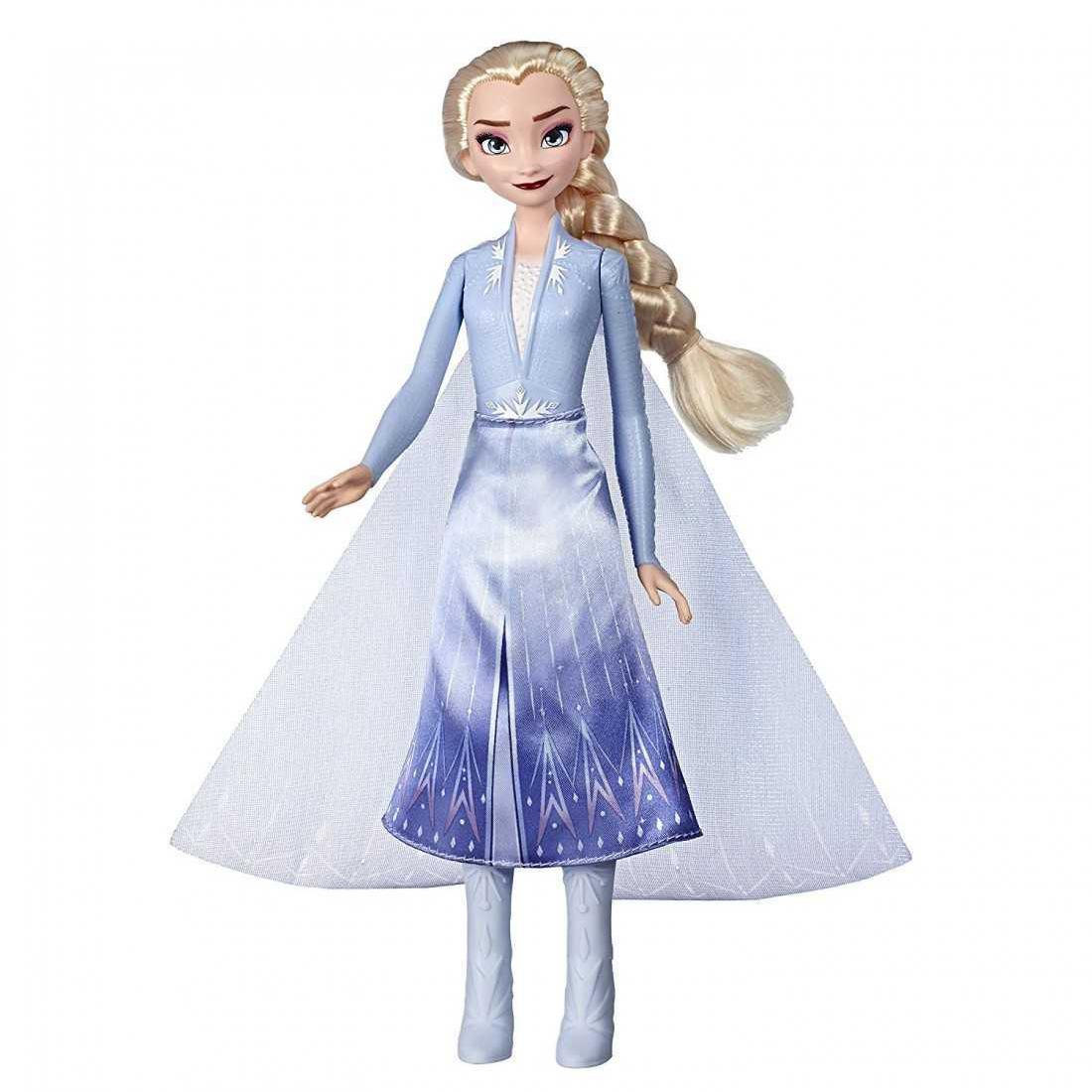 5010993617203 - Disney Princesses - Hasbro - Poupée mannequin Elsa robe lumineuse- Reine des Neiges 2