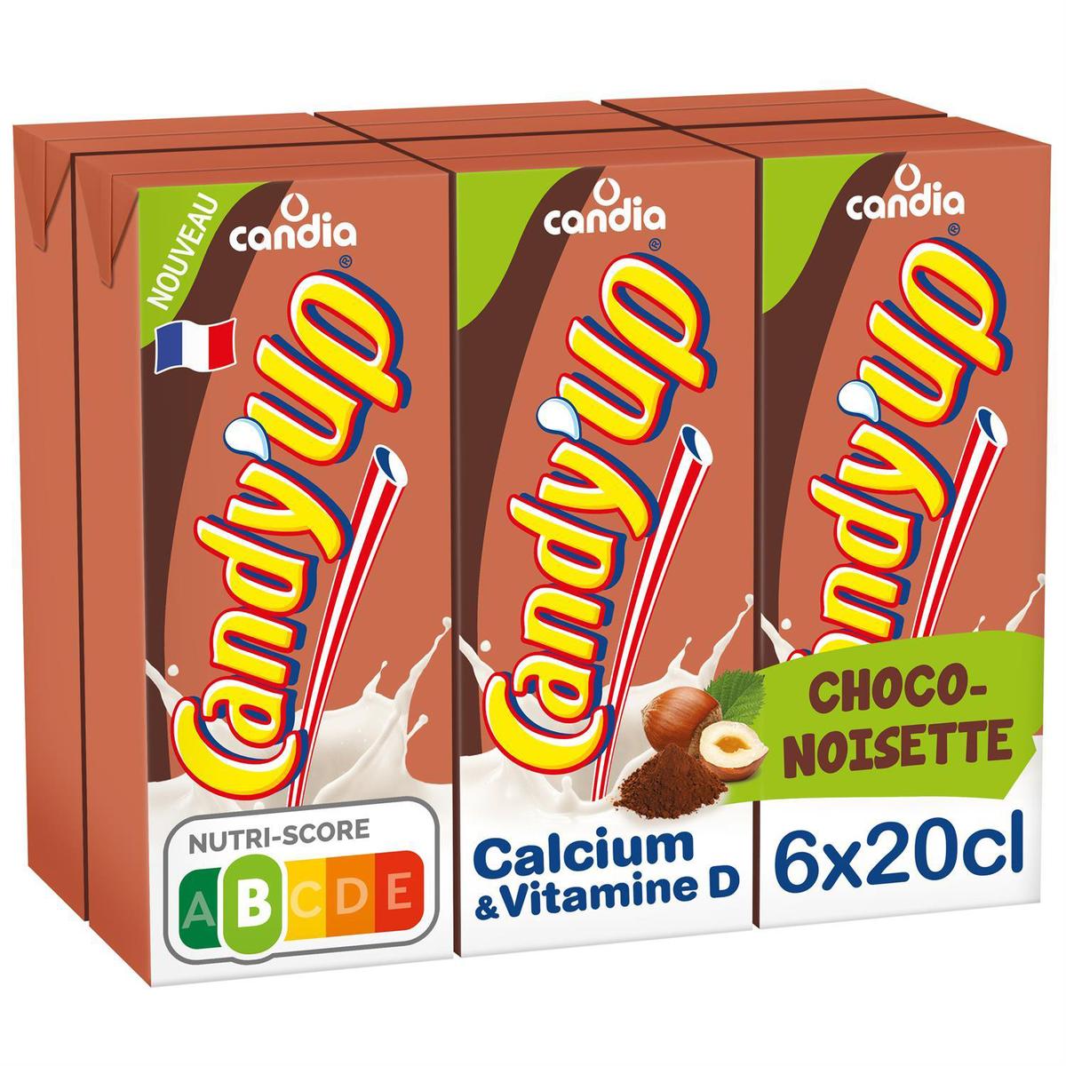 3533631768003 - Candy-Up - Boisson lactée Chocolat Noisette