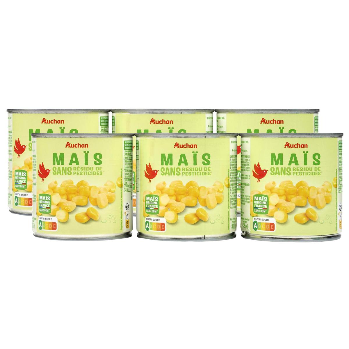 2050000409103 - Auchan - Maïs sans résidu de pesticides