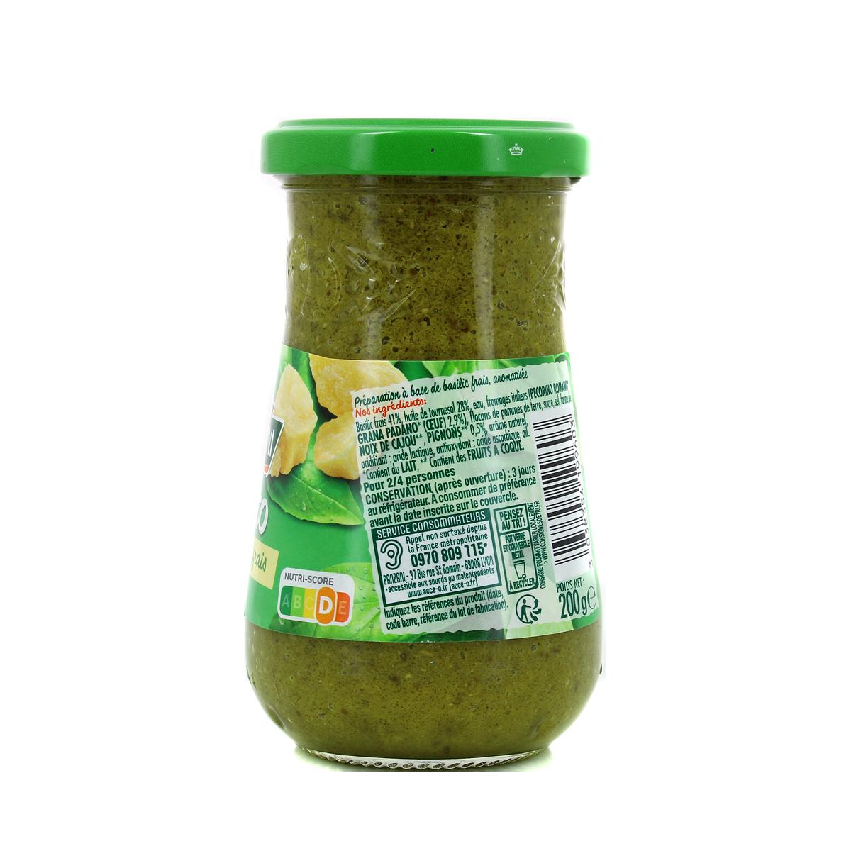 3038354199603 - Panzani - Sauce Pesto au Basilic Frais