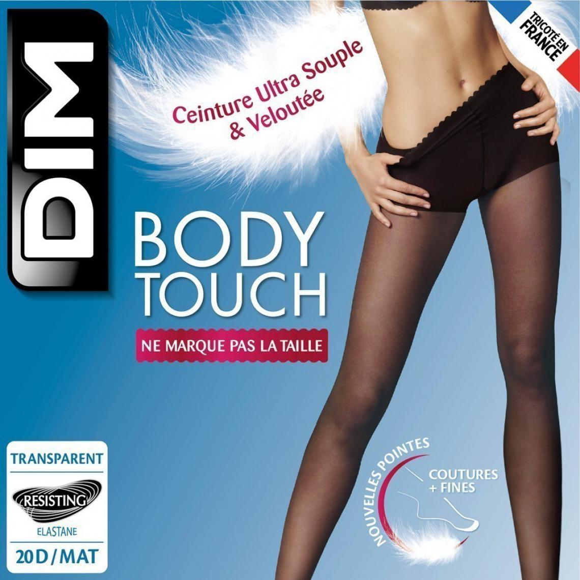 3040522410304 - Dim - Collant Body Touch Noir 20D