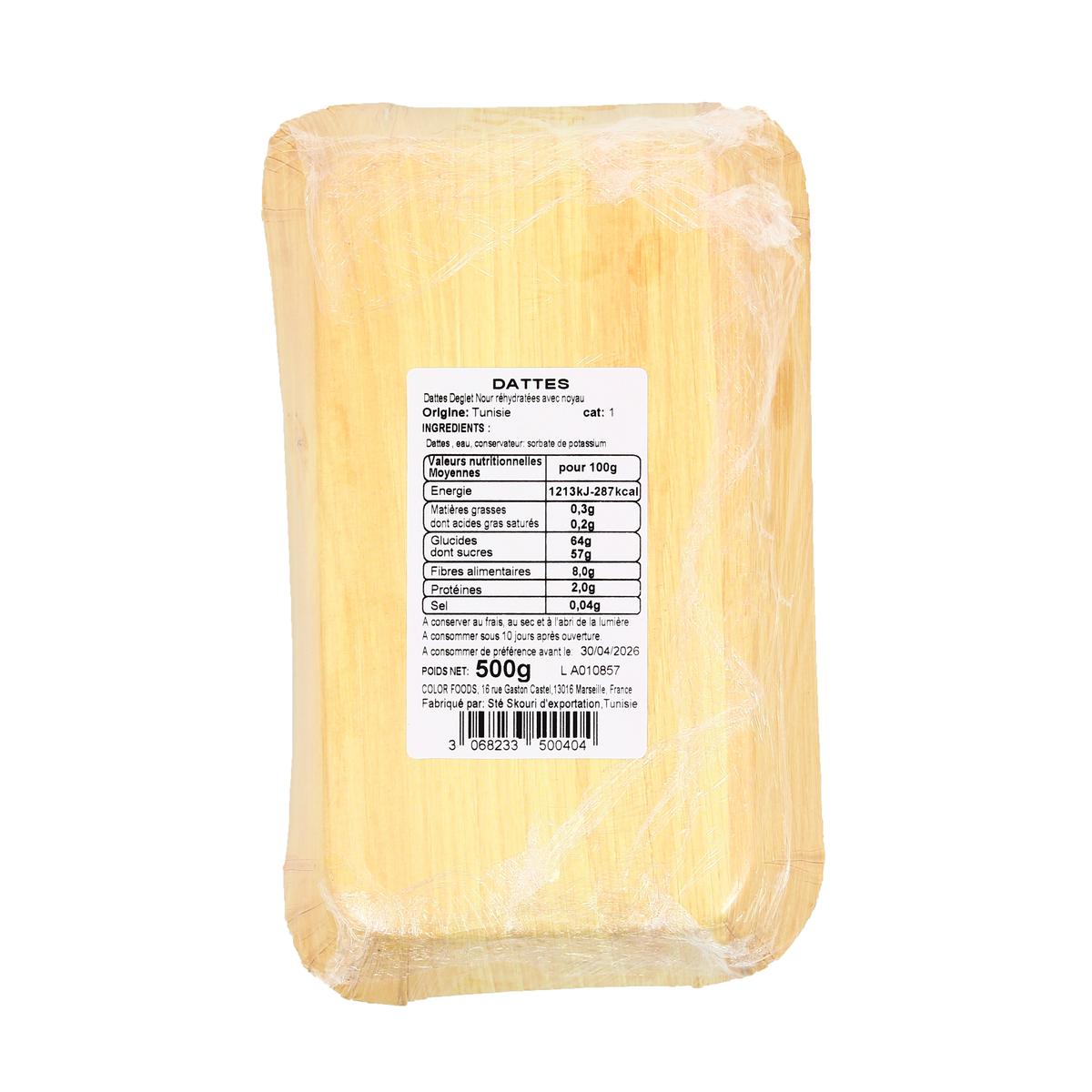 3068233500404 - La Favorite - Dattes Deglet Nour