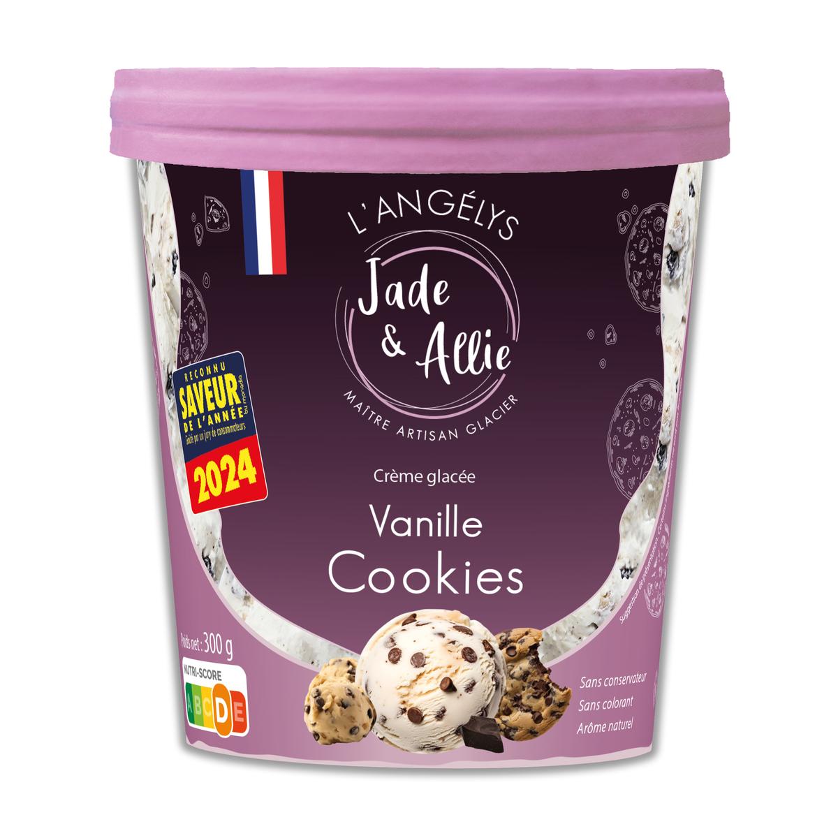 3760385230504 - L'Angelys - Crème Glacée Vanille Cookies