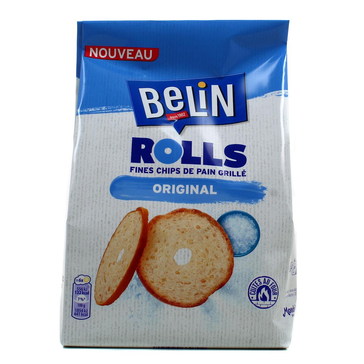 Livraison à domicile Belin Biscuits salés rolls original, 150g