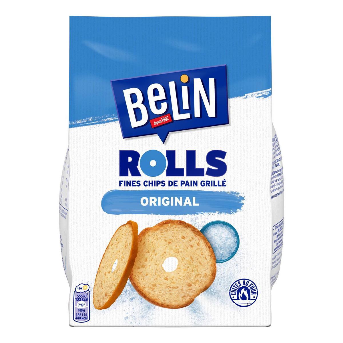 5201360660704 - Belin - Biscuits salés rolls original