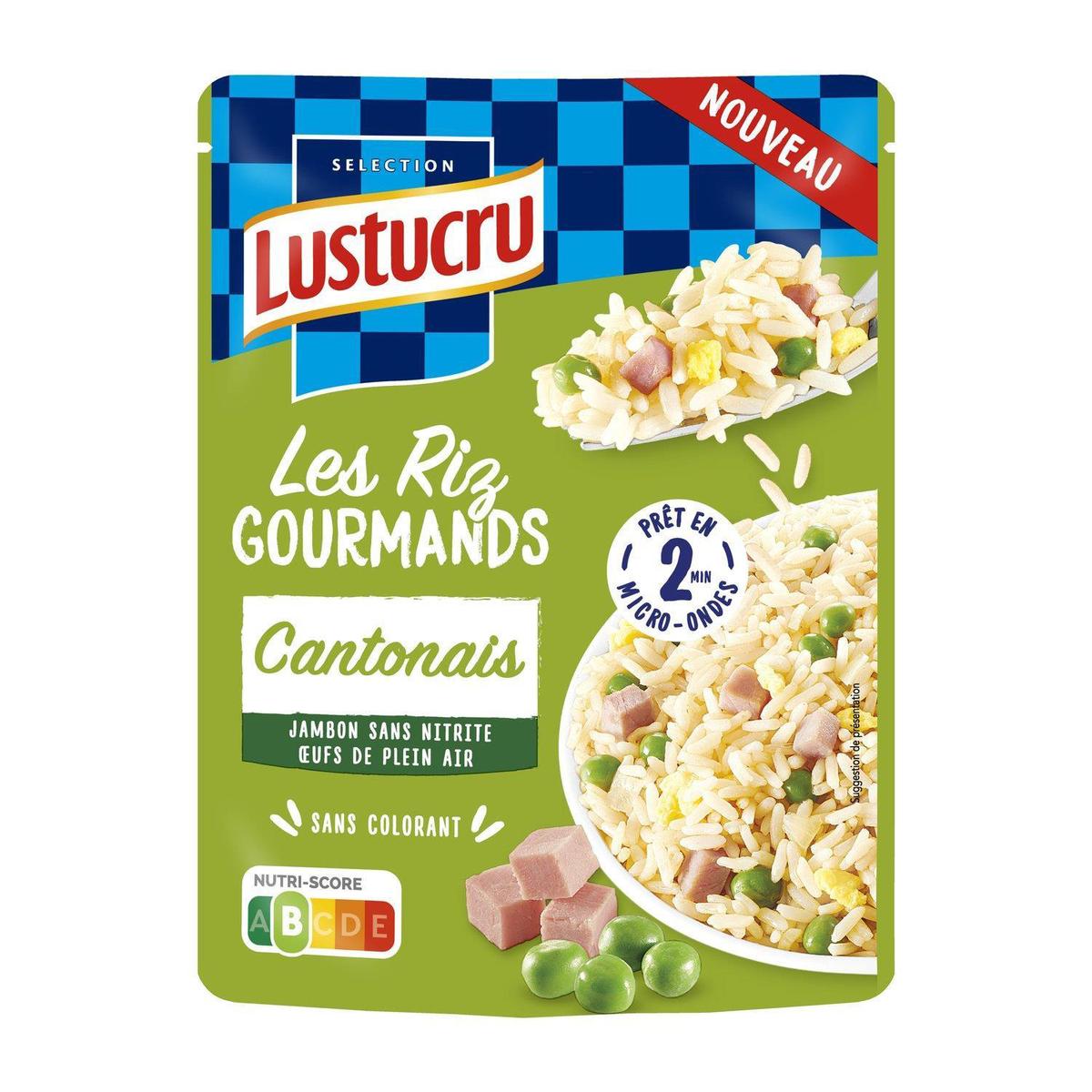 3760341071004 - Lustucru - Riz Express Cantonais Micro-ondes