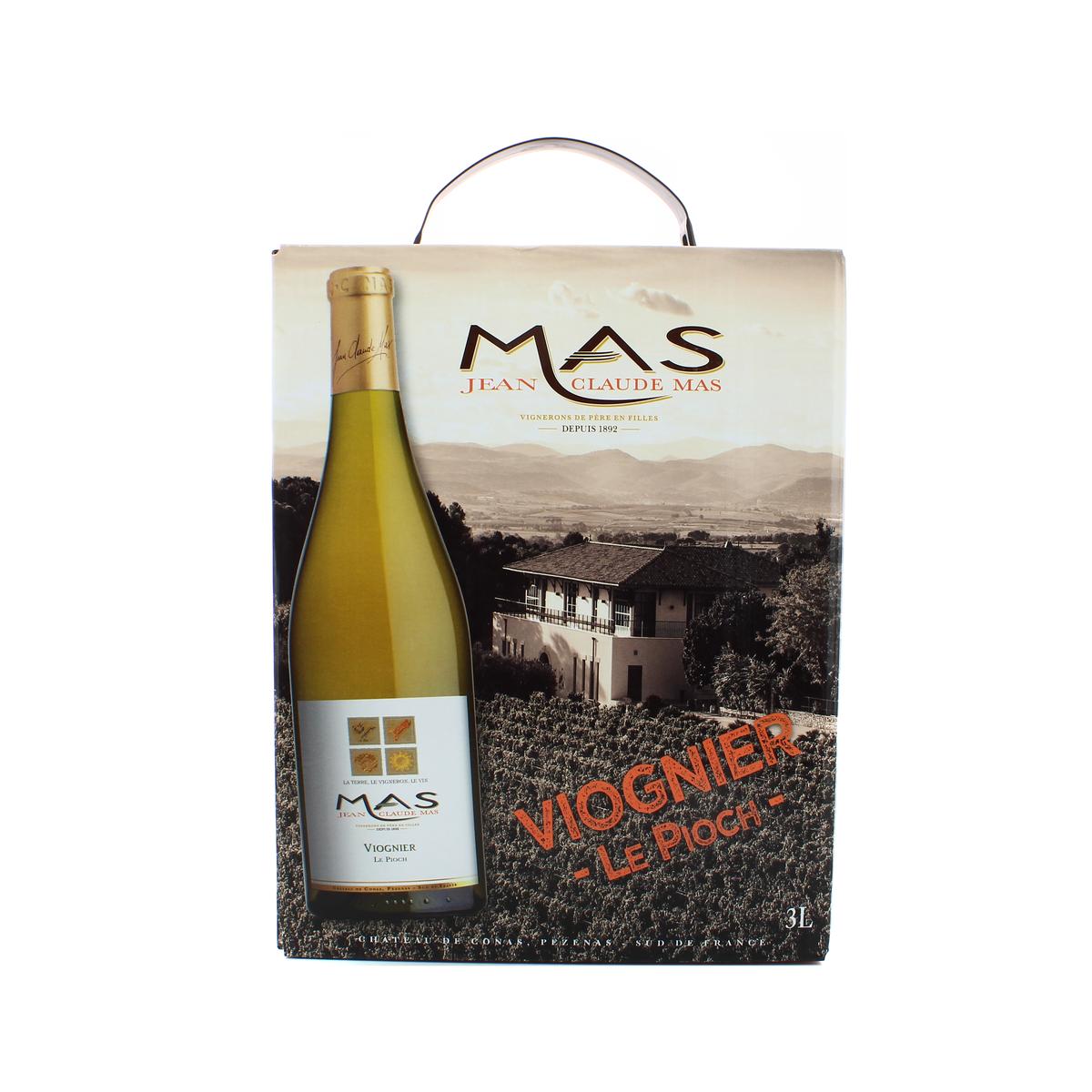 3453040011104 - Vin de Pays d'Oc Viognier Blanc IGP - Jean Claude Mas cuvée Le Pioch 13.5°