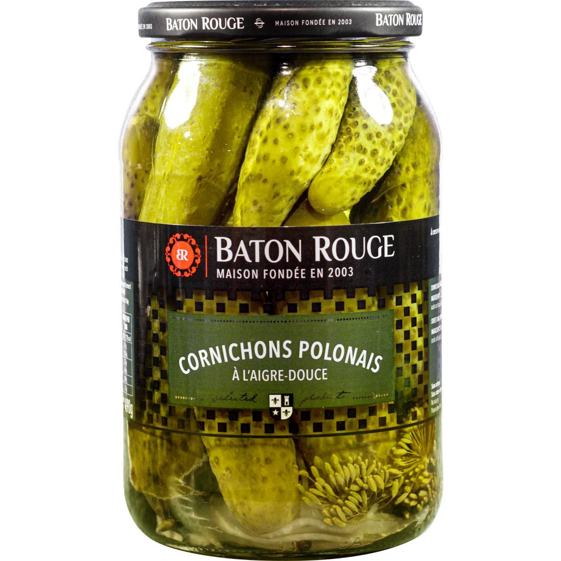 3592860012004 - Baton rouge - Cornichons Polonais à l'Aigre Douce