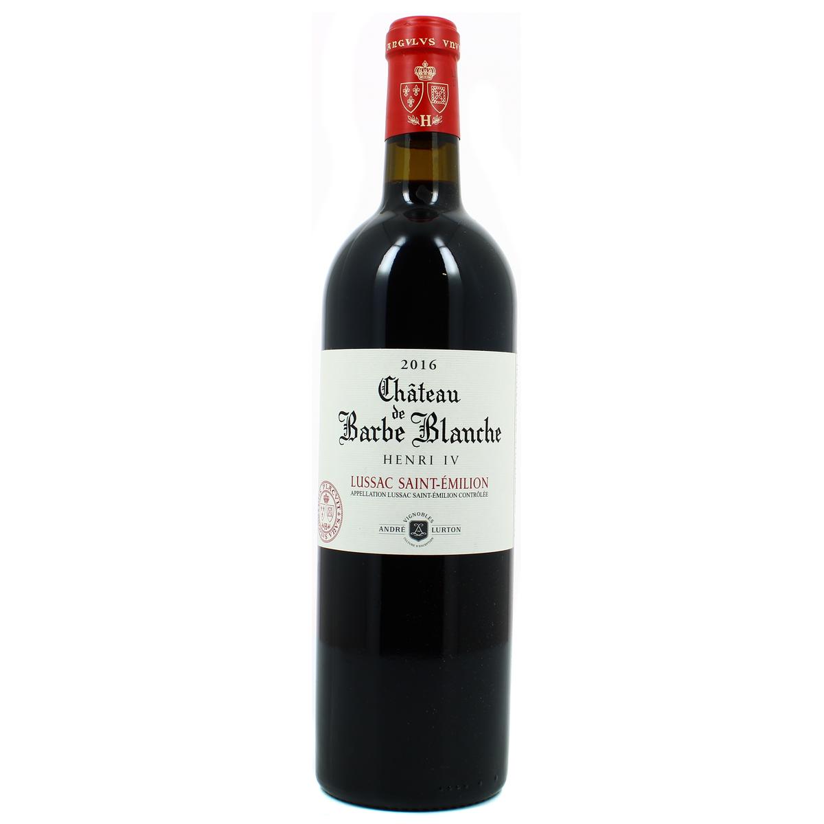 3338839112104 - Lussac-Saint-Emilion AOC - Château de Barbe Blanche Henri IV