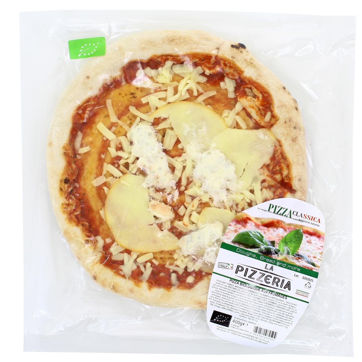 8052282082504 - La Pizzeria - Pizza Biologique aux Fromages