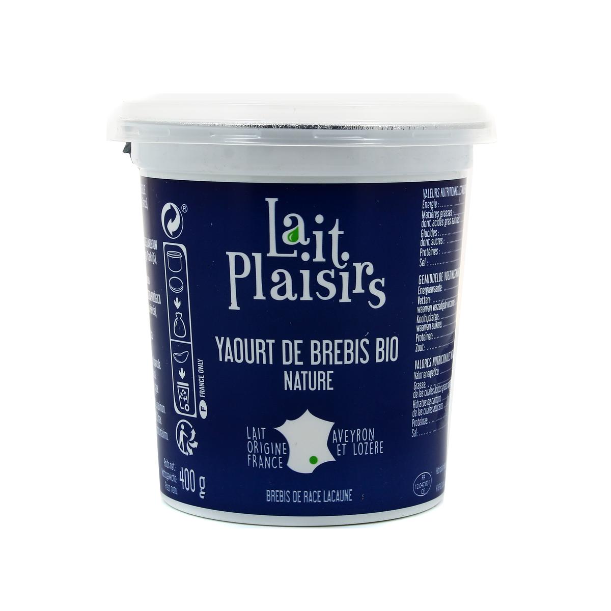3760099532604 - Lait Plaisirs - Yaourt bio de brebis