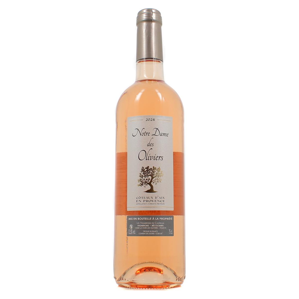 3348008833204 - Coteaux D'Aix en Provence rosé AOP - Notre dame des oliviers