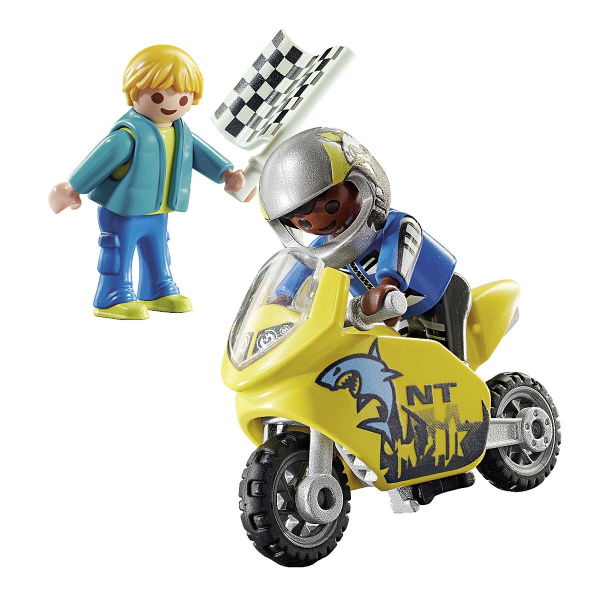 Acheter Promotion PLAYMOBIL® Spécial Plus Enfants et moto, 70380