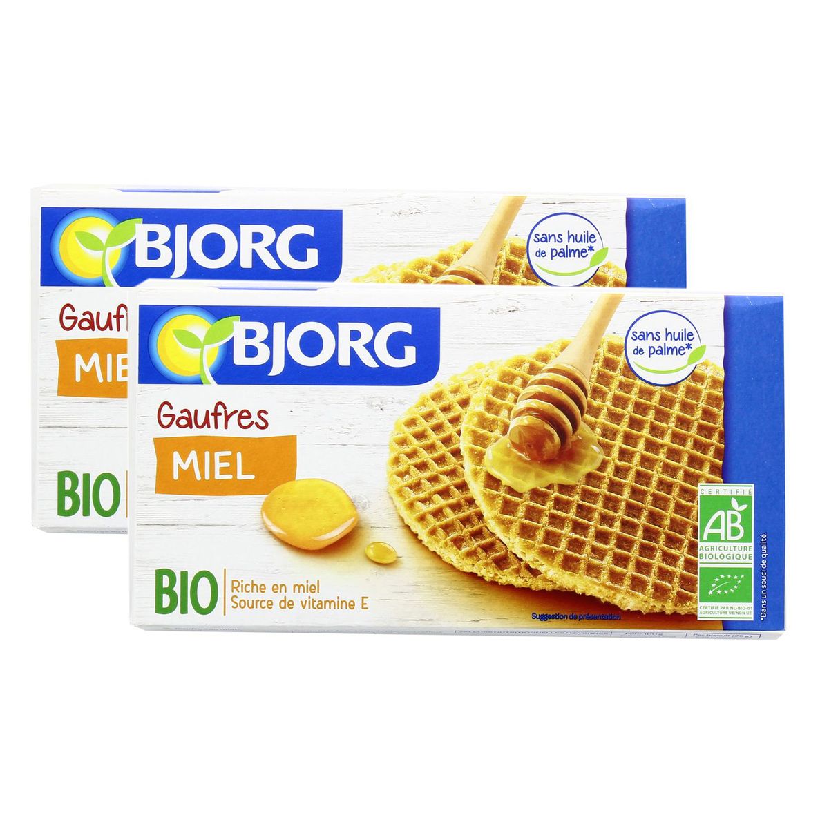 Livraison A Domicile Promotion Bjorg Gaufres Au Miel Bio Lot De 2x175g