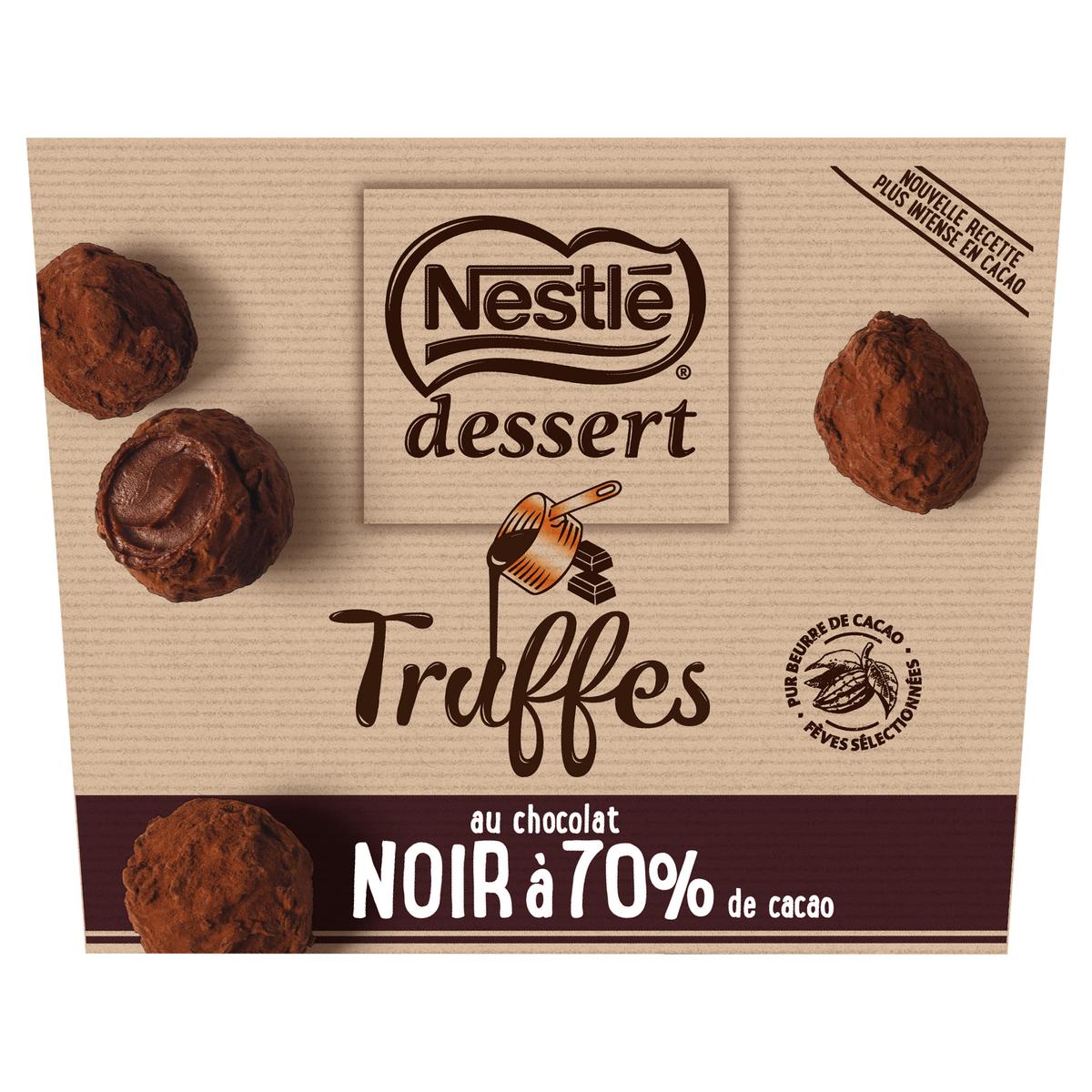 8445291784604 - Nestlé Dessert - Truffes Au Chocolat Noir 70%
