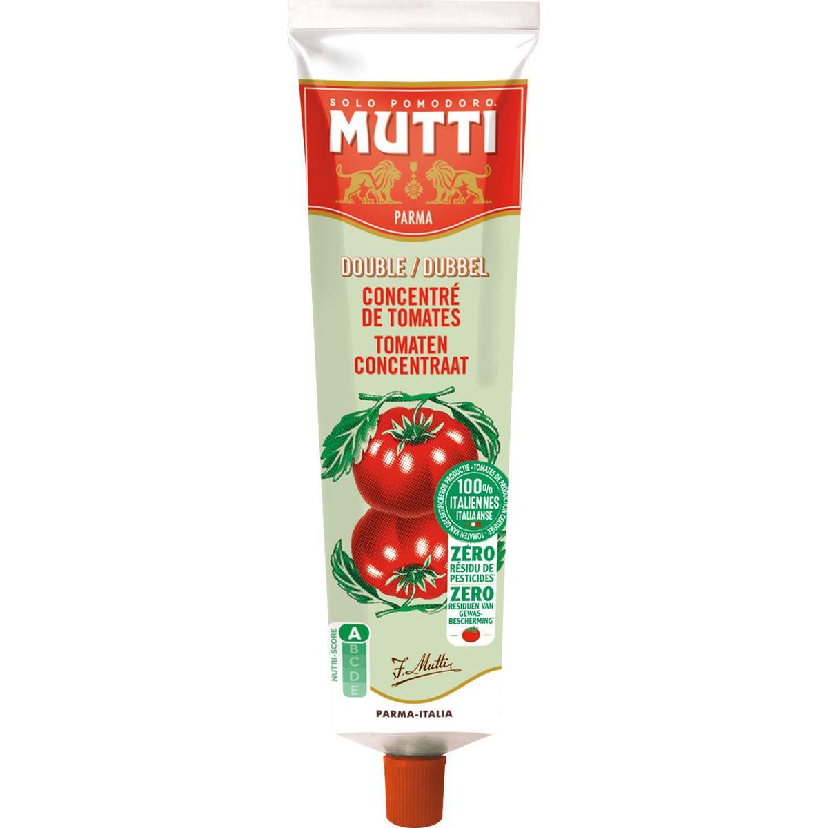 8005110005404 - Mutti - Double Concentré Tomates - Zéro Résidu de Pesticides