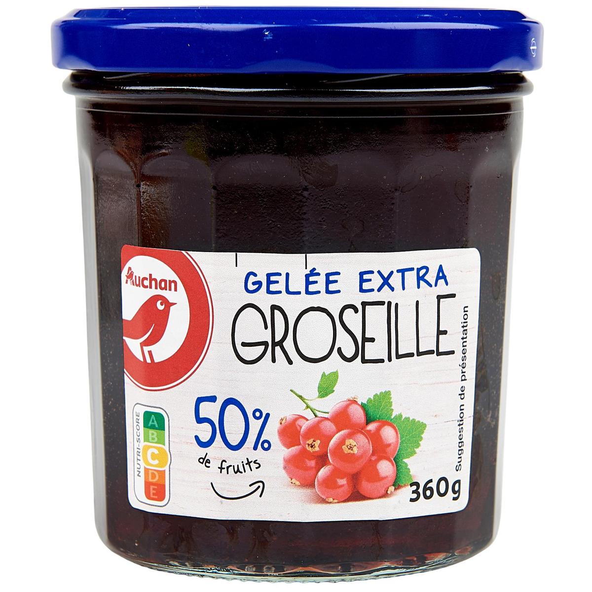 3596710475704 - Auchan - Gelée extra de groseilles