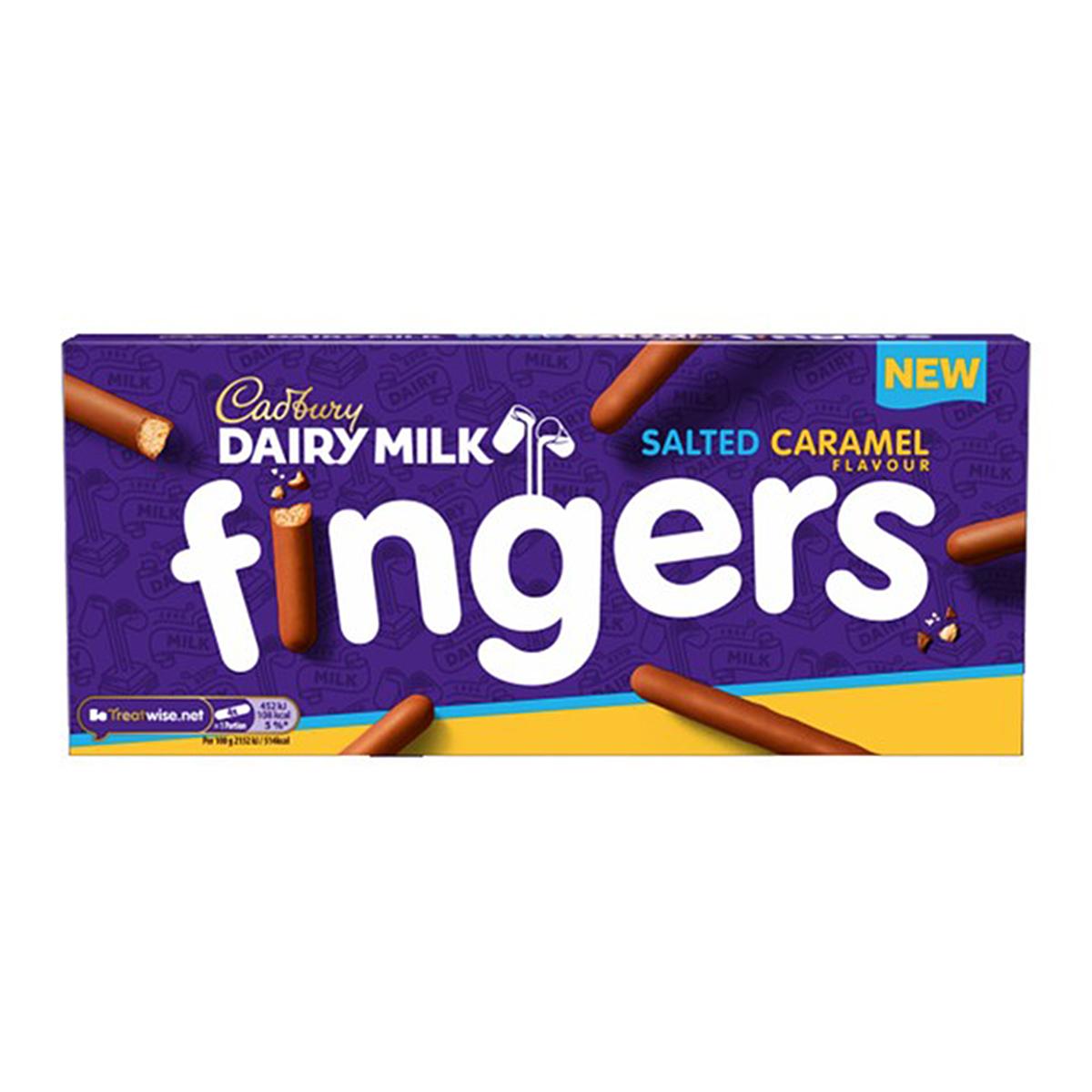 7622201765804 - Cadbury - Fingers - Biscuits chocolat au lait saveur caramel salé