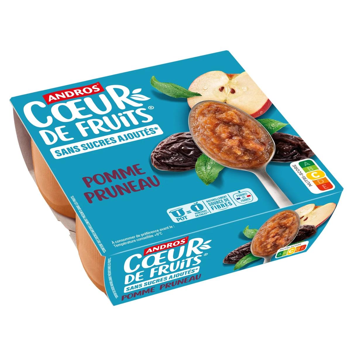 3608580167204 - Andros - Pomme pruneaux morceaux sans sucre ajouté