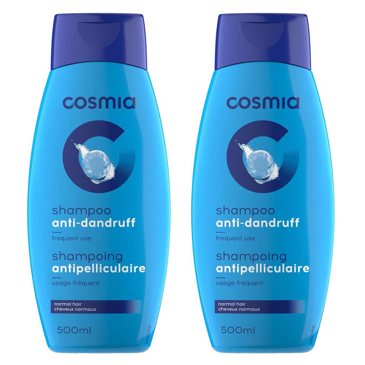 2050000407604 - COSMIA - Shampooing antipelliculaire cheveux normaux