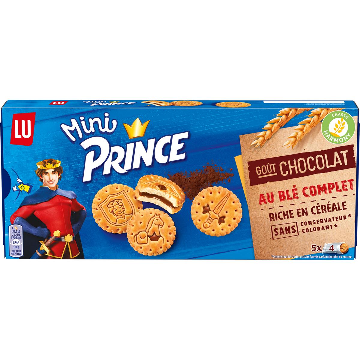 Acheter Lu Prince Mini Biscuit Gout Chocolat Au Ble Complet 5x4 178g