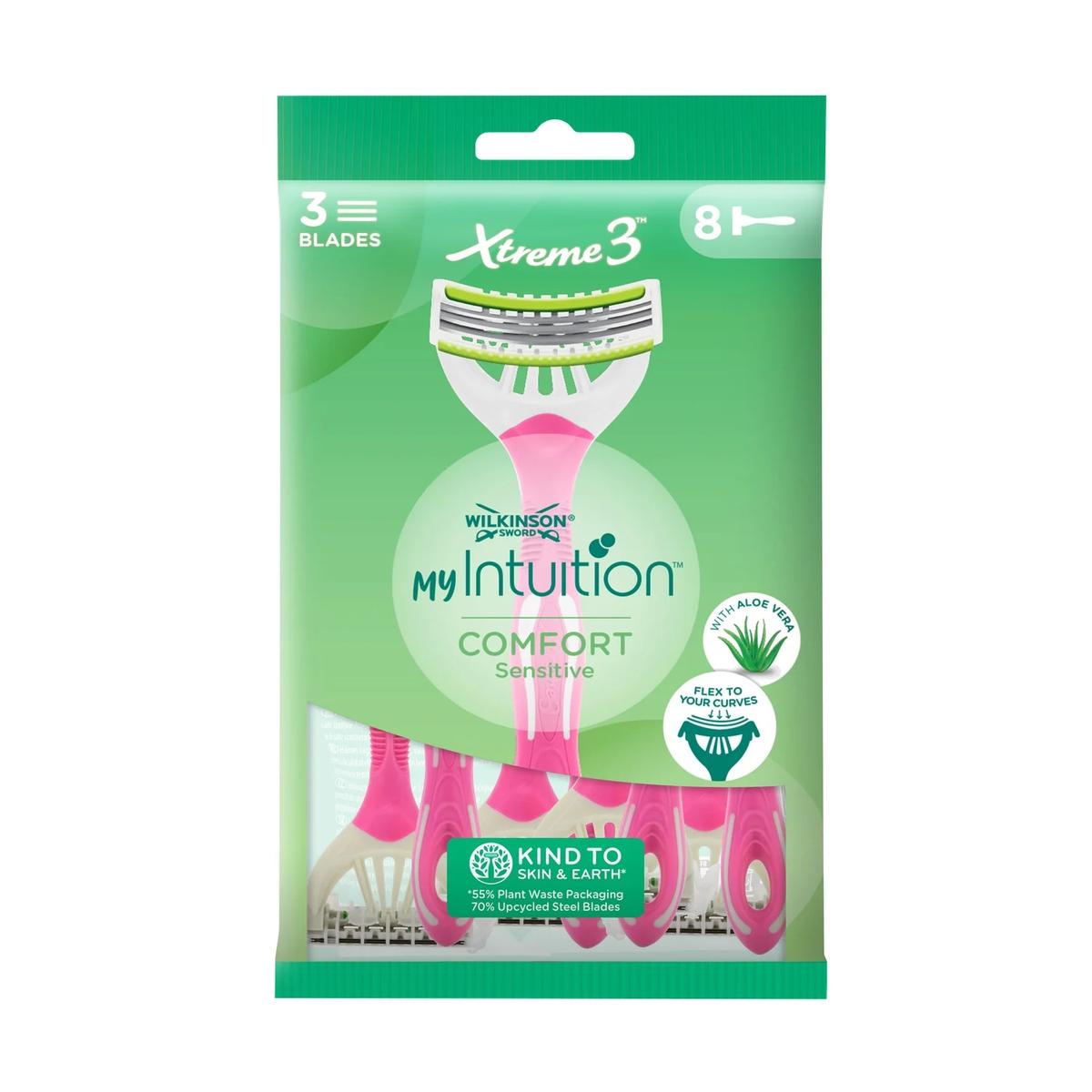 4027800108404 - Wilkinson Intuition - Rasoir Jetables Femme Peau Sensible Xtreme 3