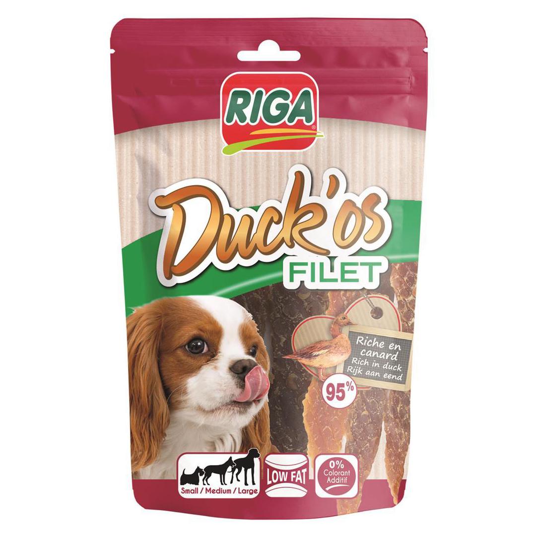 3166780058604 - Riga Duck'Os - Filet Canard Friandise Récompense pour Chien