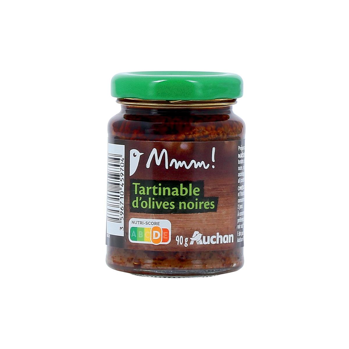 3596710544486 - Auchan Mmm! - Tartinable d'Olives noires