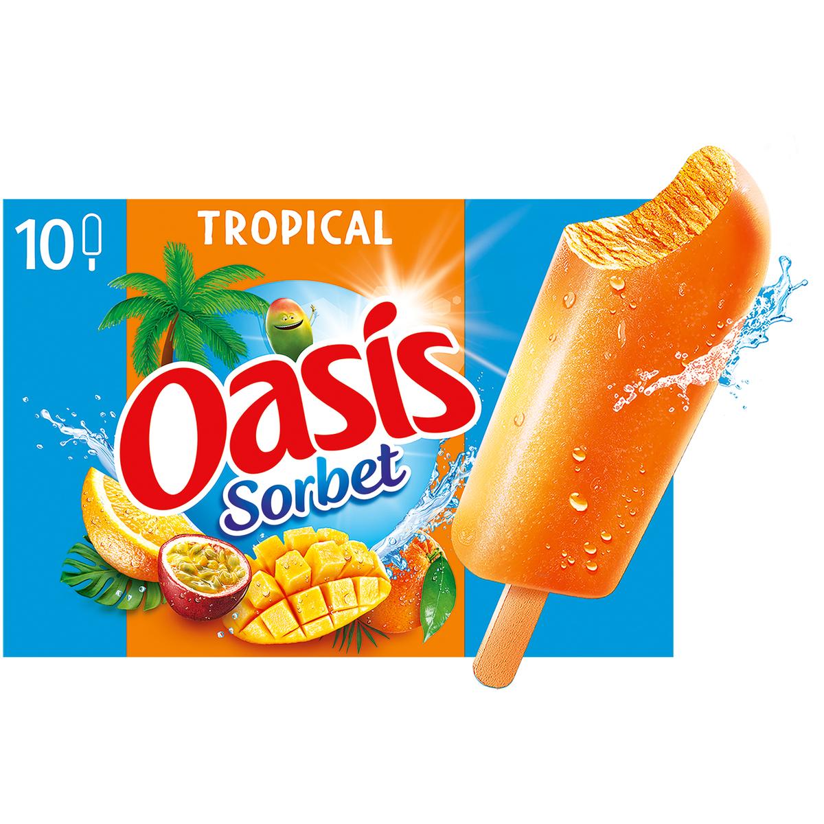 3251510550005 - Oasis Sorbet - Bâtonnets glacés cocktail tropical
