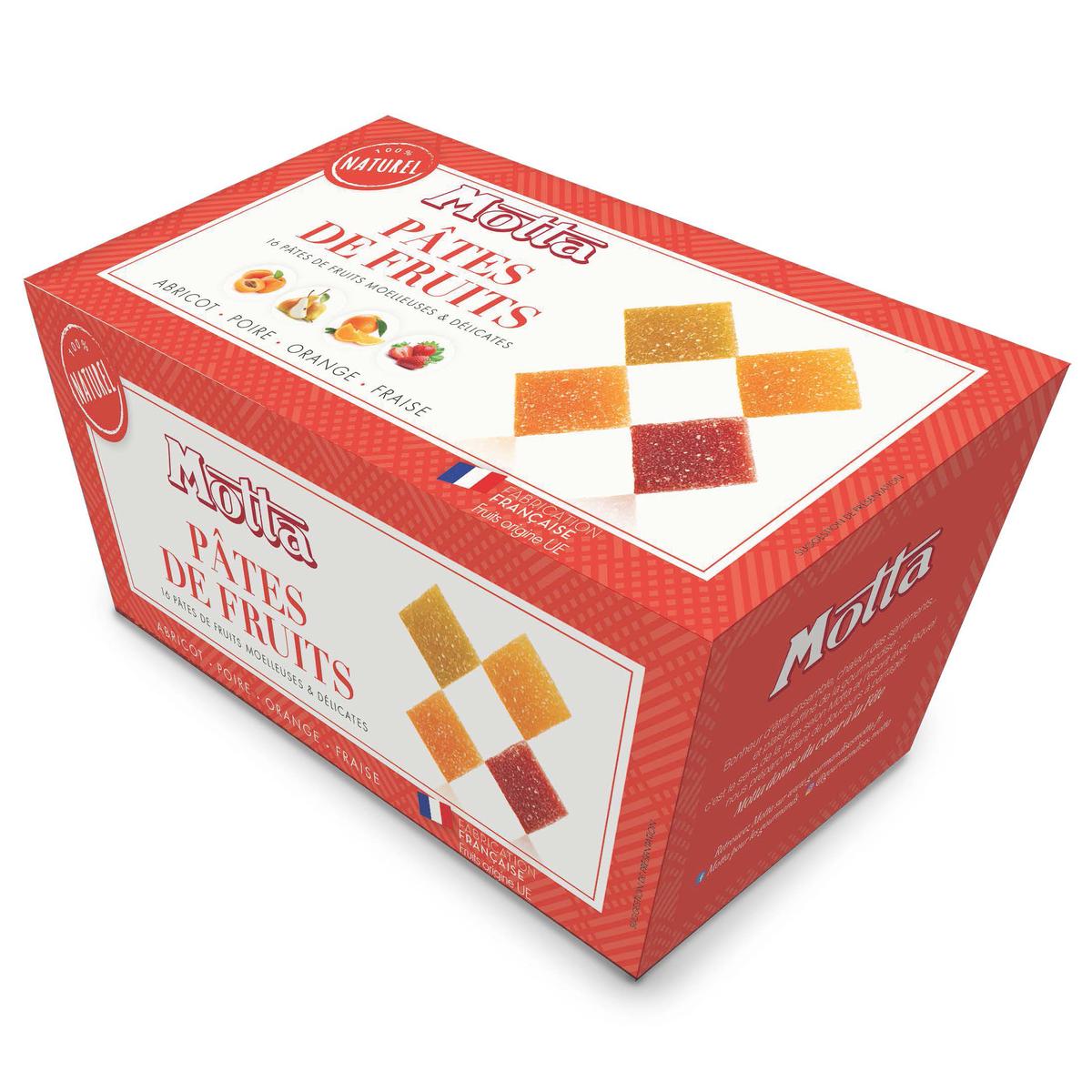 3700125850005 - Motta - Ballotin 16 Pâtes de Fruits