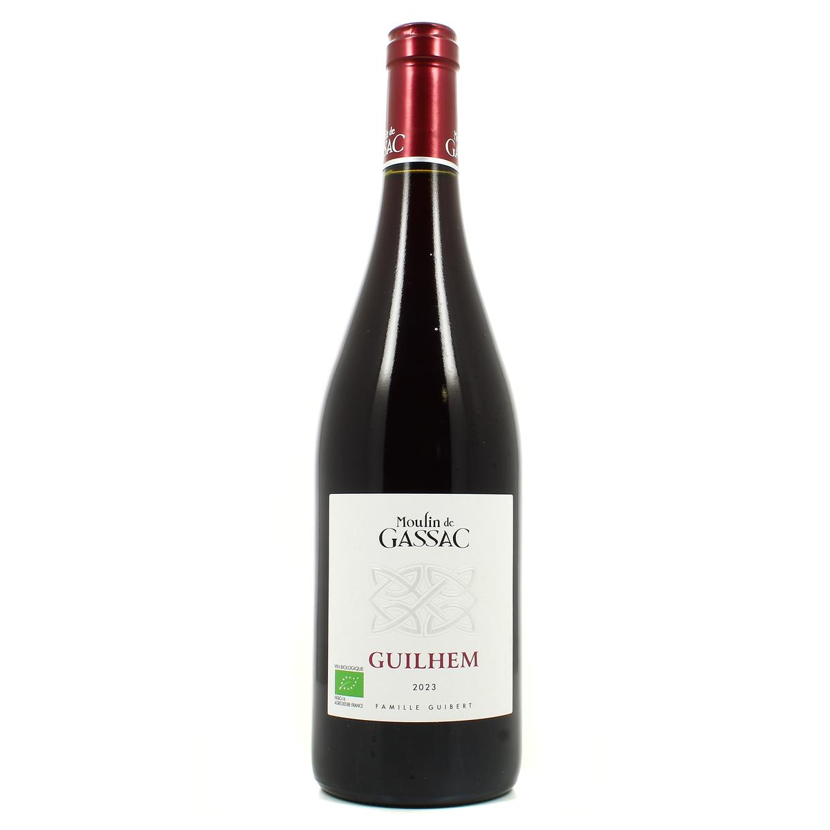 3257698390105 - Vin de pays de l'Herault AOP - Moulin de Gassac Guilhem Bio