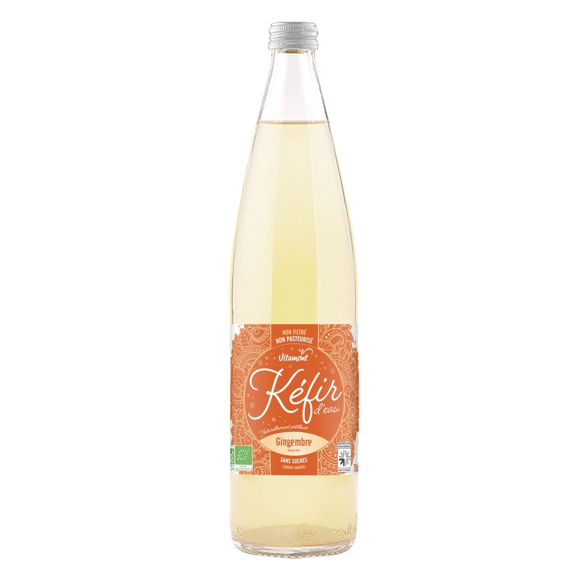 3289196810205 - Vitamont - Kéfir d'eau bio Gingembre