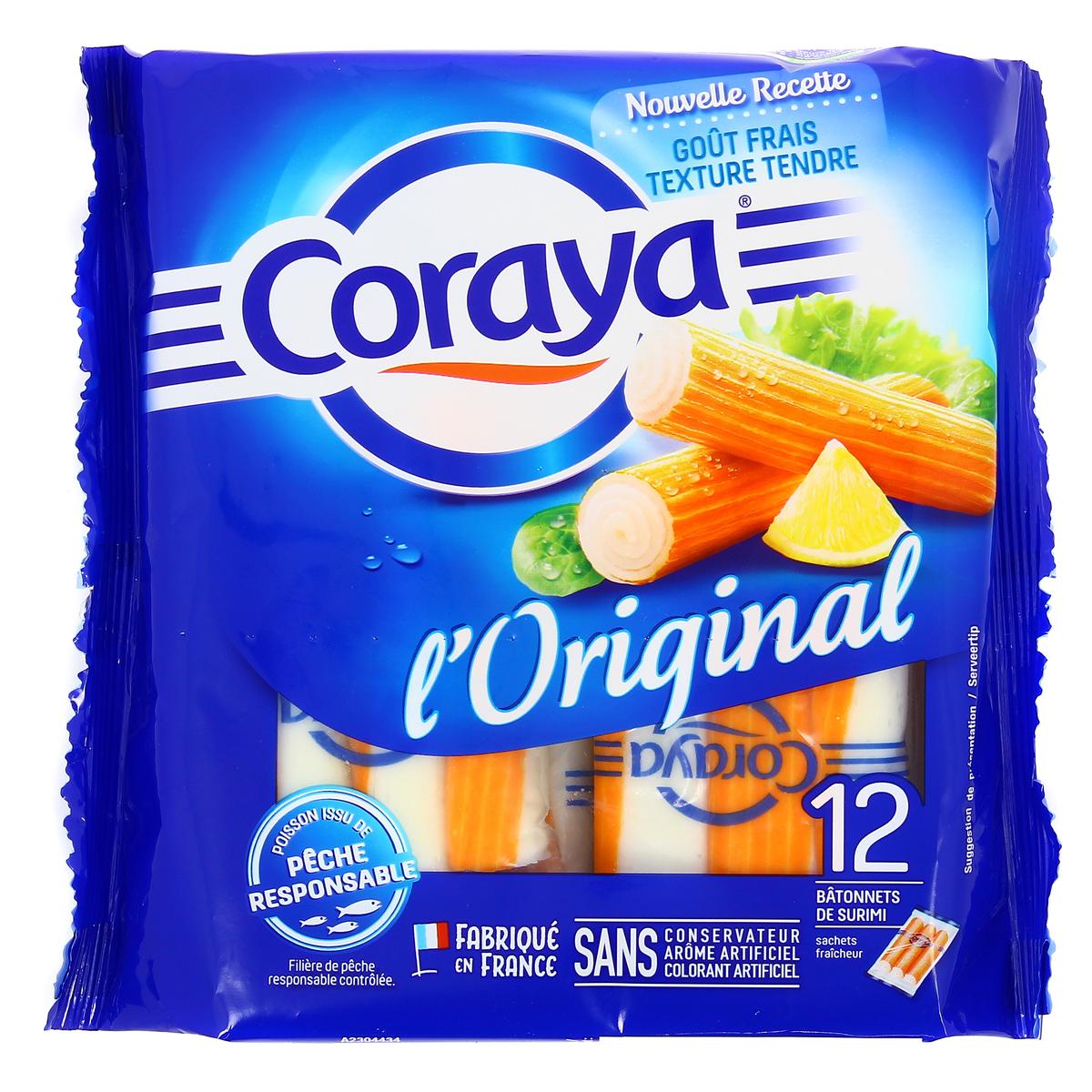 Livraison à domicile Coraya Surimi, L'original, 180g, 12