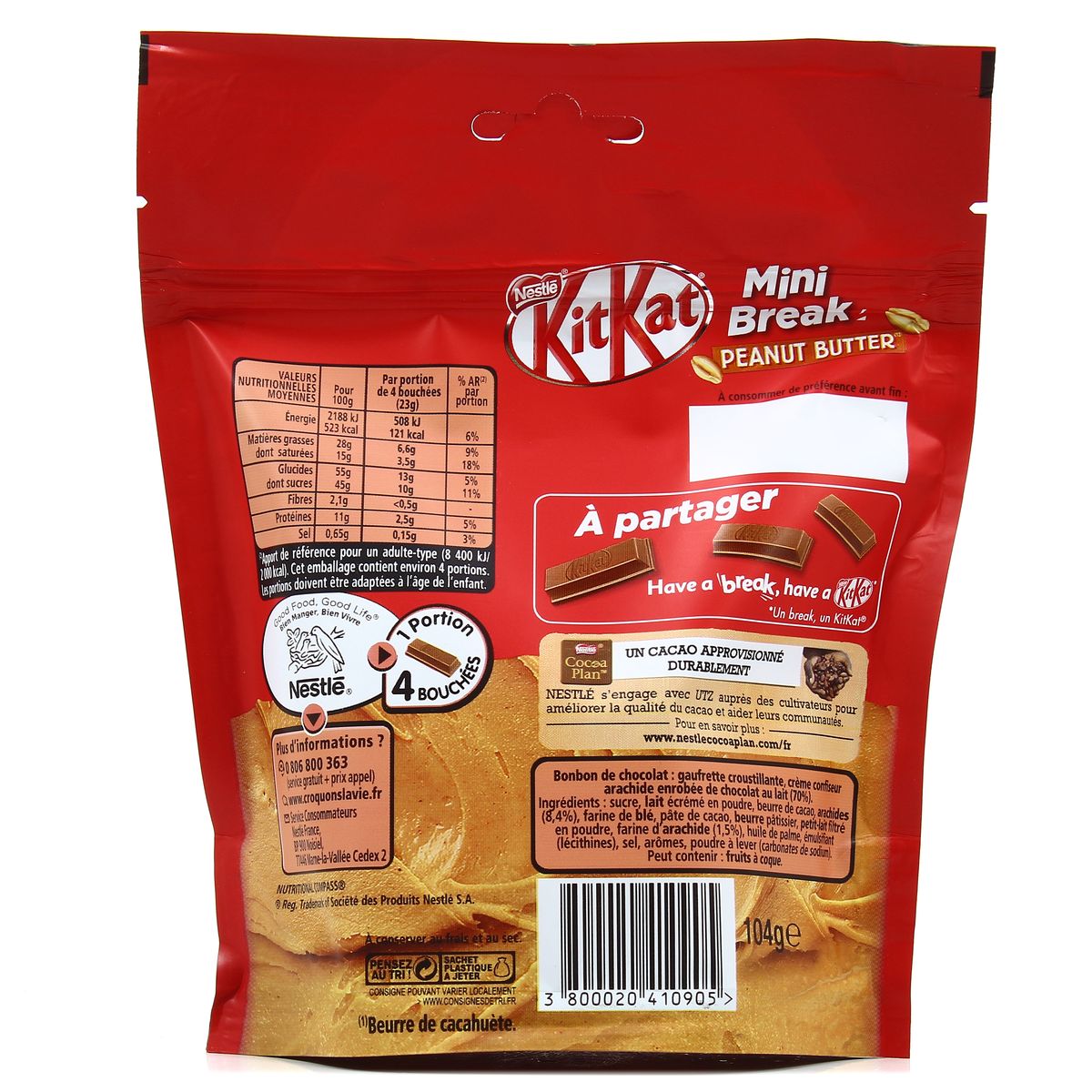 Kit Kat Nutrition Facts Mini Besto Blog