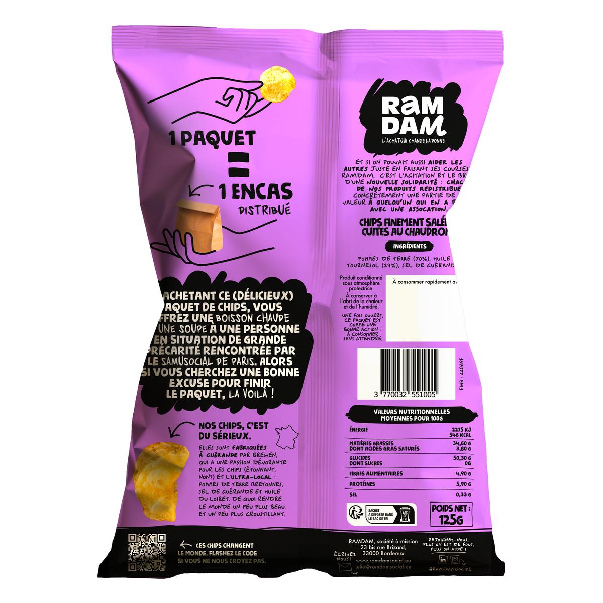 3770032551005 - Ramdam social - Chips Finement salées