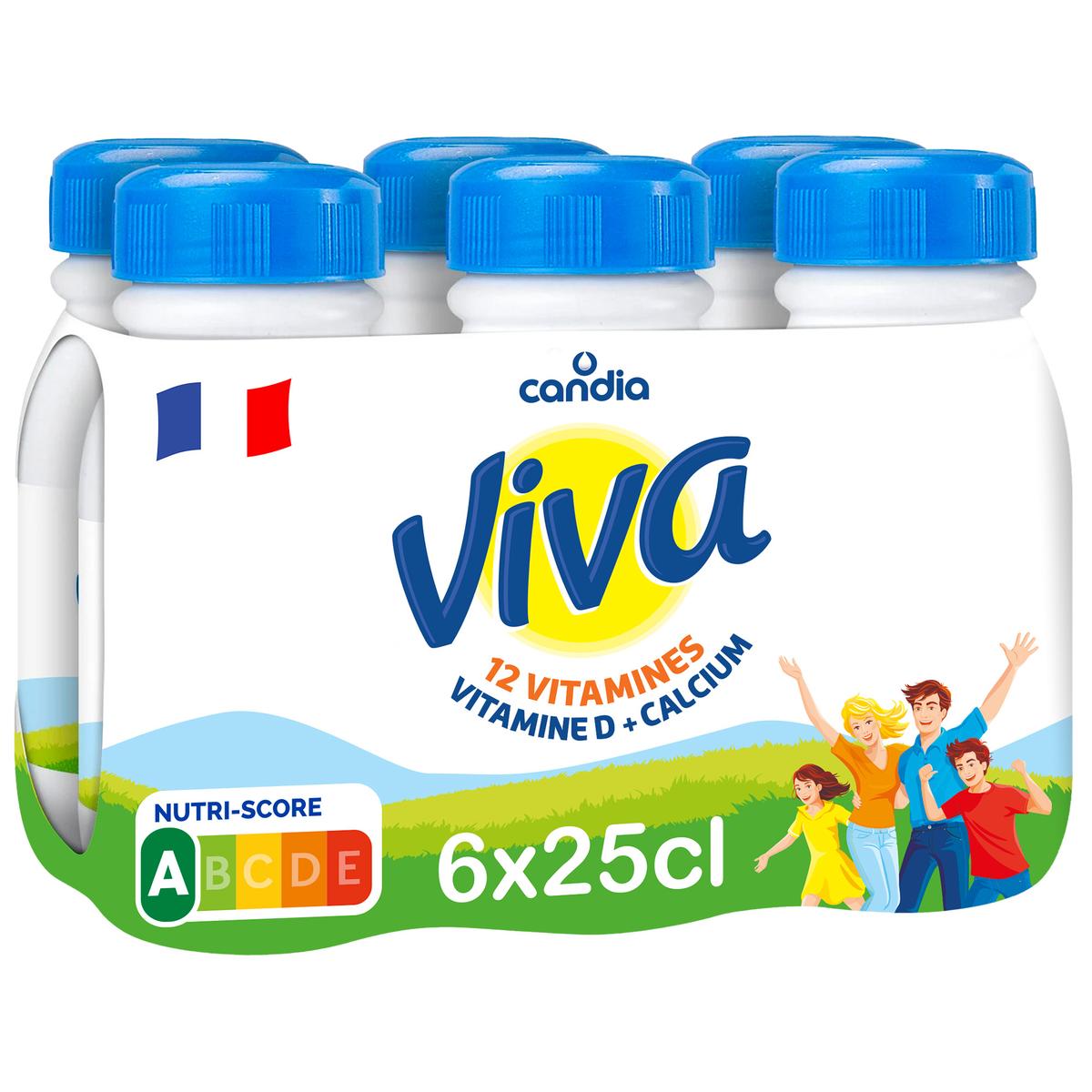 3533631933005 - Candia - Viva Lait vitaminé 1%mg
