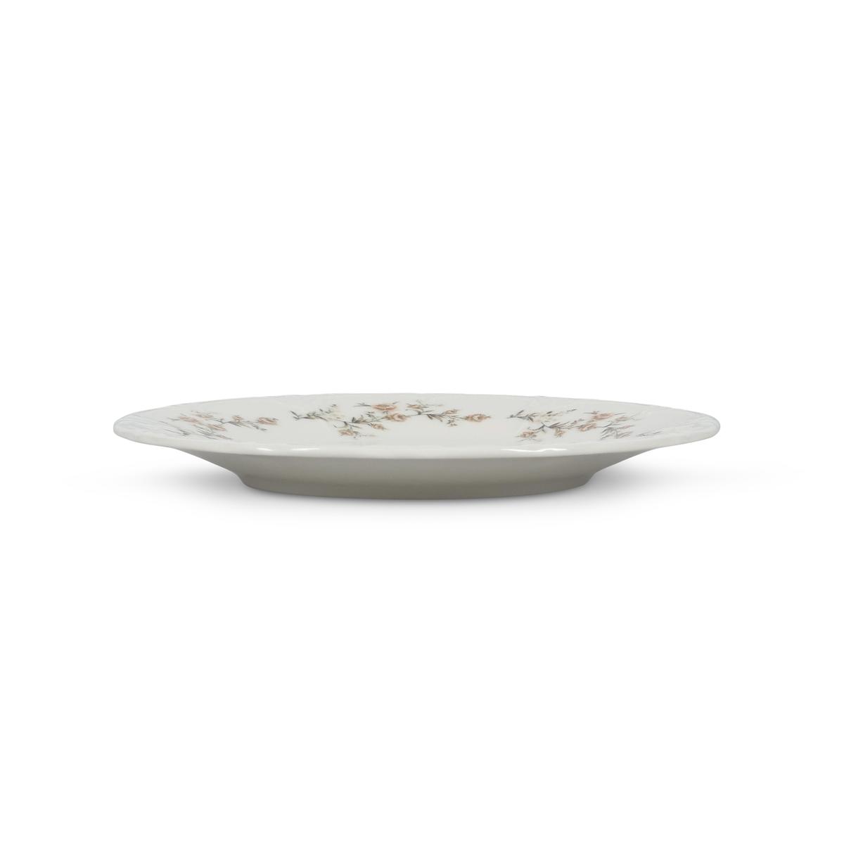 5410595774005 - Collection Retro - Assiette plate 16cm brown flower Retro