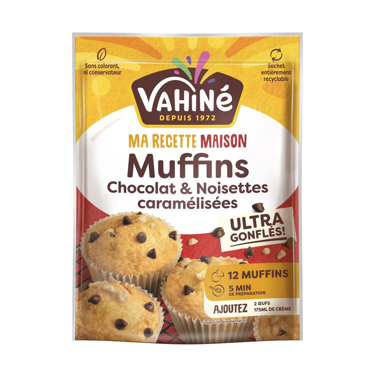 3179142064205 - Vahine - Préparation Muffins Chocolat Noisette