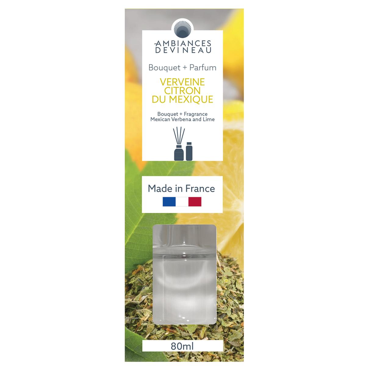 3482356295205 - Ambiances Devineau - Bouquet Verveine Citron du Mexique + recharge