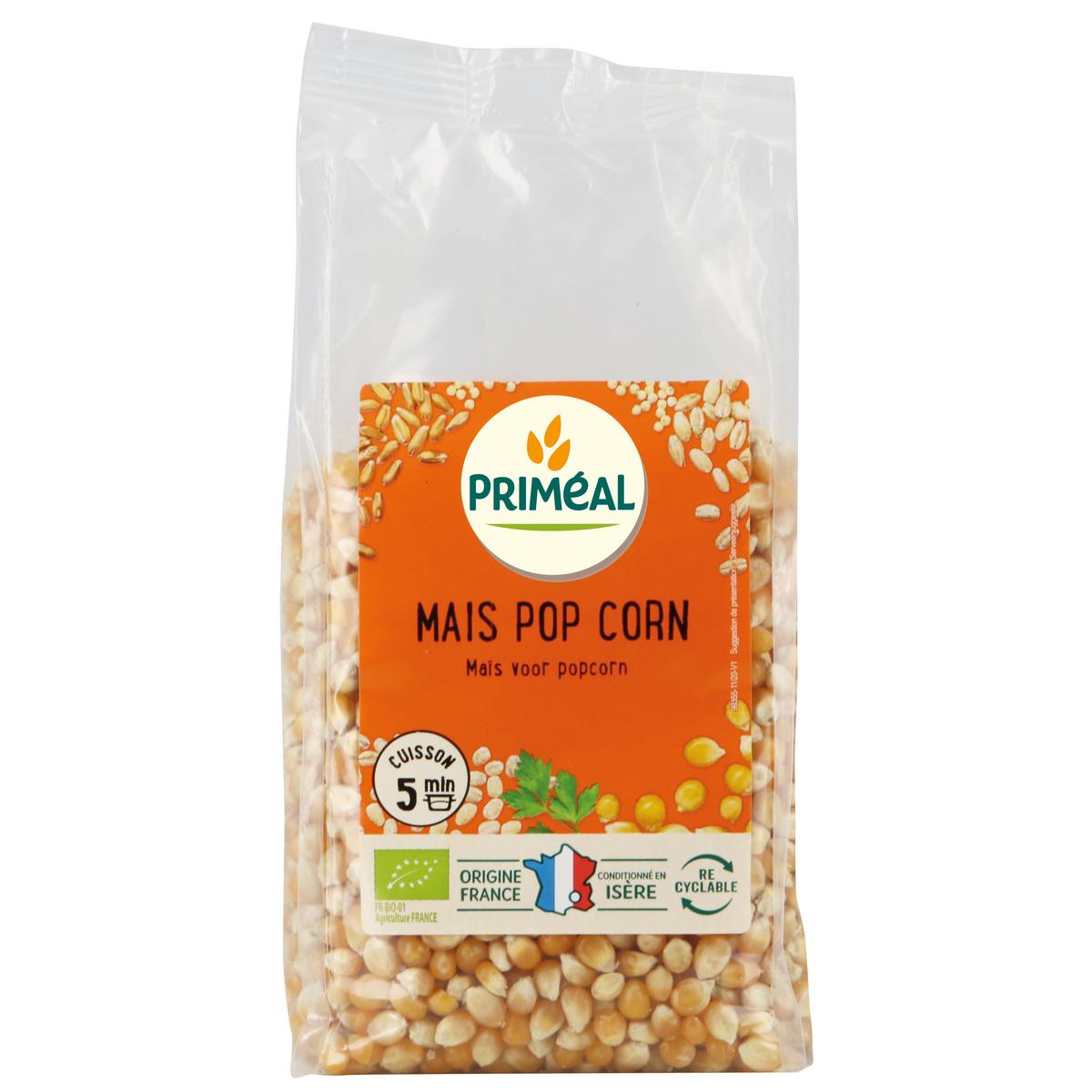 Livraison A Domicile Promotion Primeal Mais Pop Corn Bio 500g