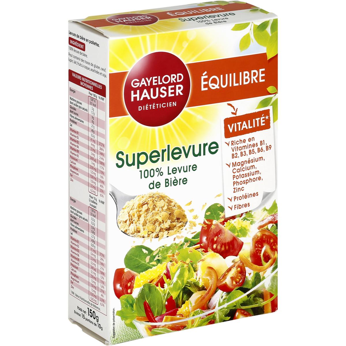 3229820027005 - Gayelord Hauser - Superlevure 100% levure de bière
