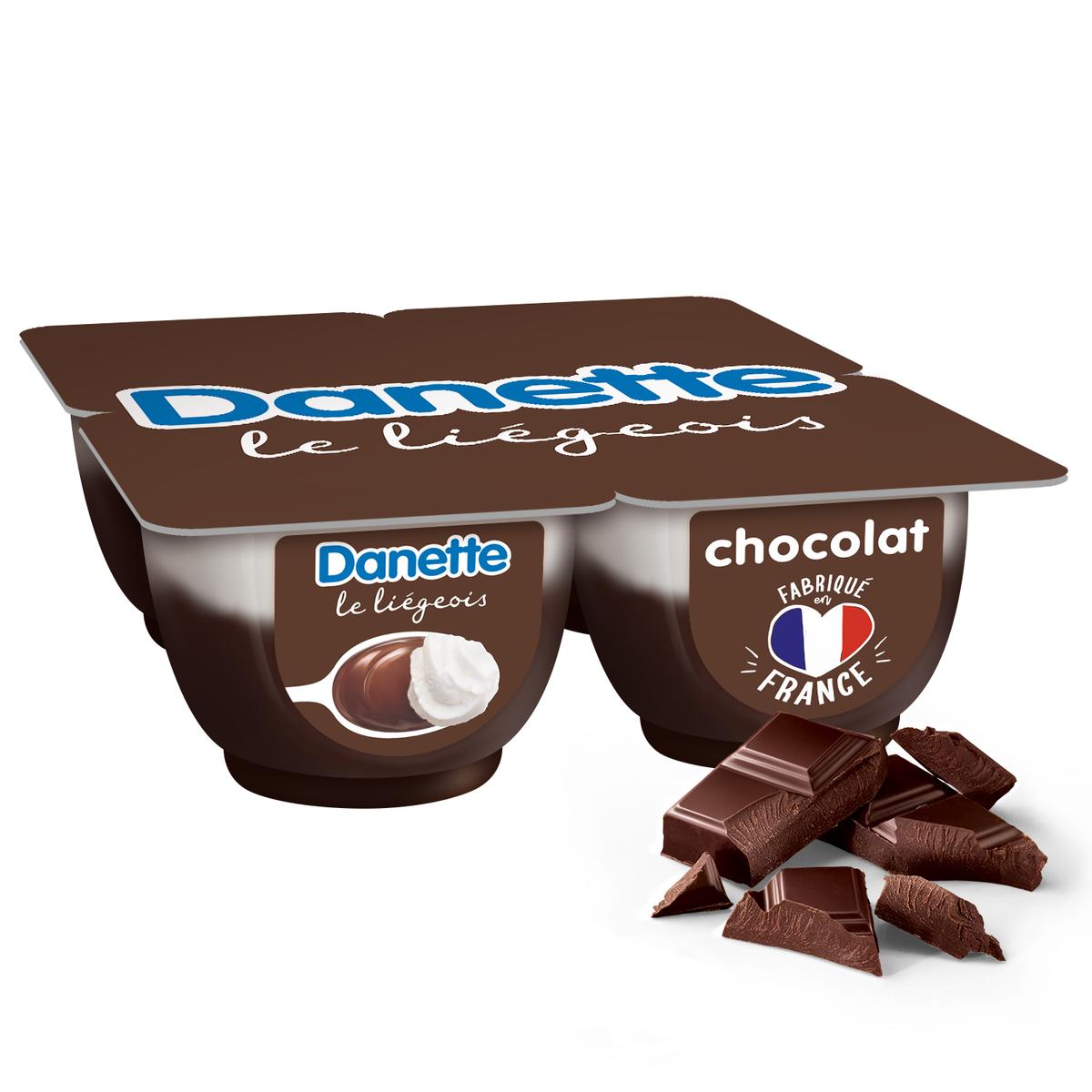 3033491377105 - Danette - Liégeois au Chocolat