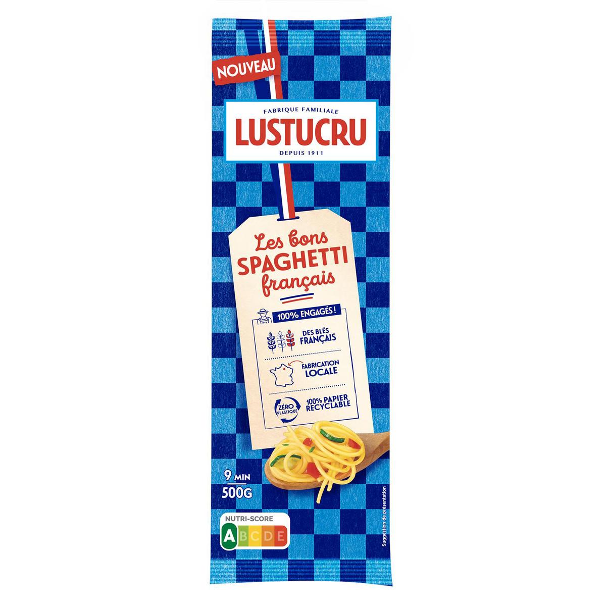 3660861908005 - Lustucru - Pâtes Bons Spaghetti Français