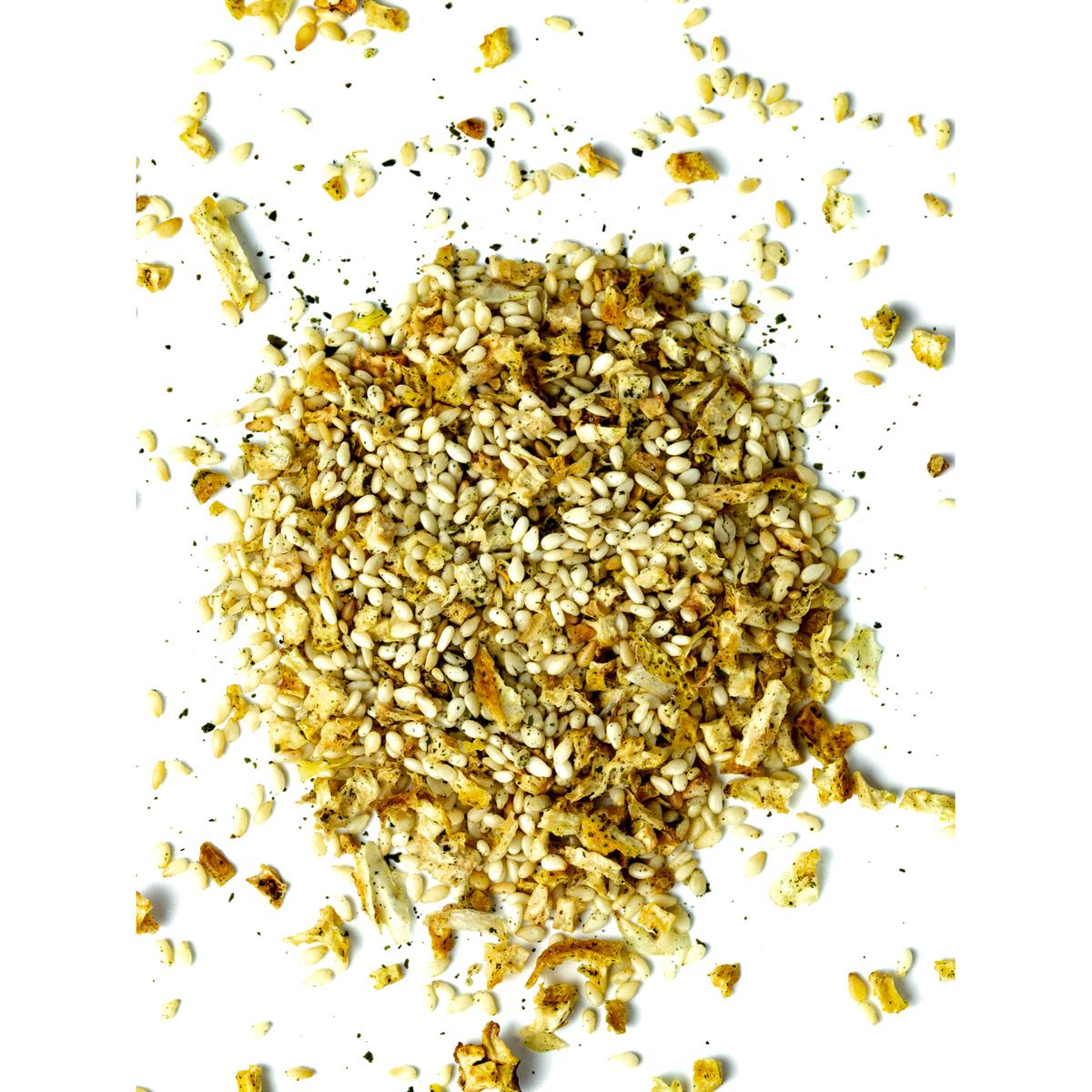 3770024769005 - Furifuri - Furikaké Citron - Alternative au Sel - Condiment Graines de Sésame et Algues