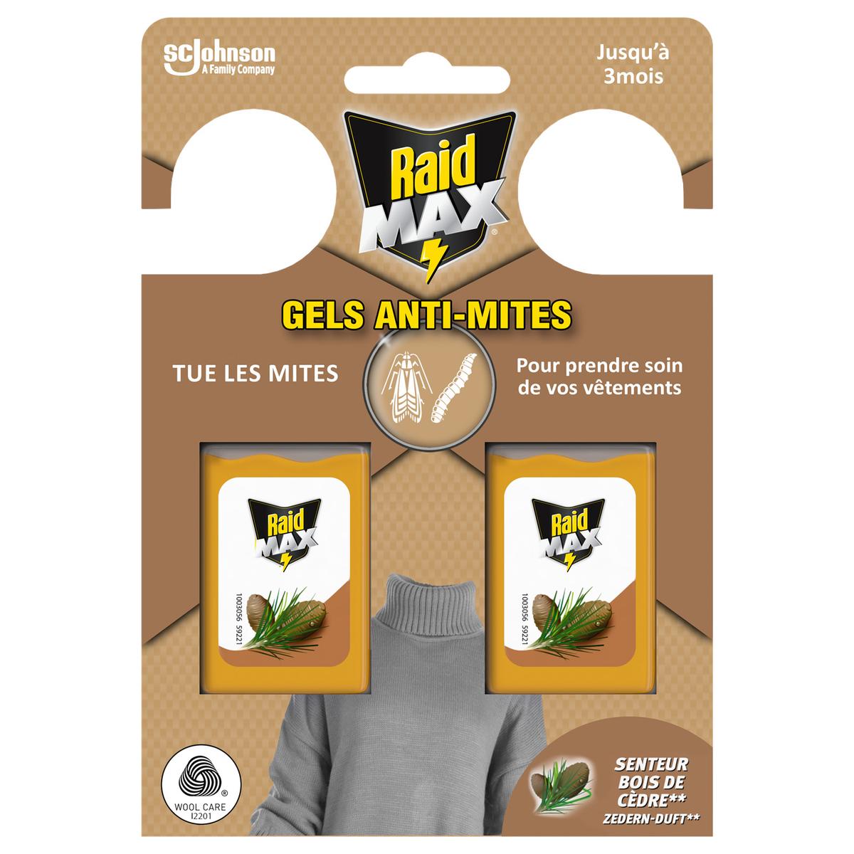 5000204399905 - Raid - Anti-Mites Gel Garde De Robe