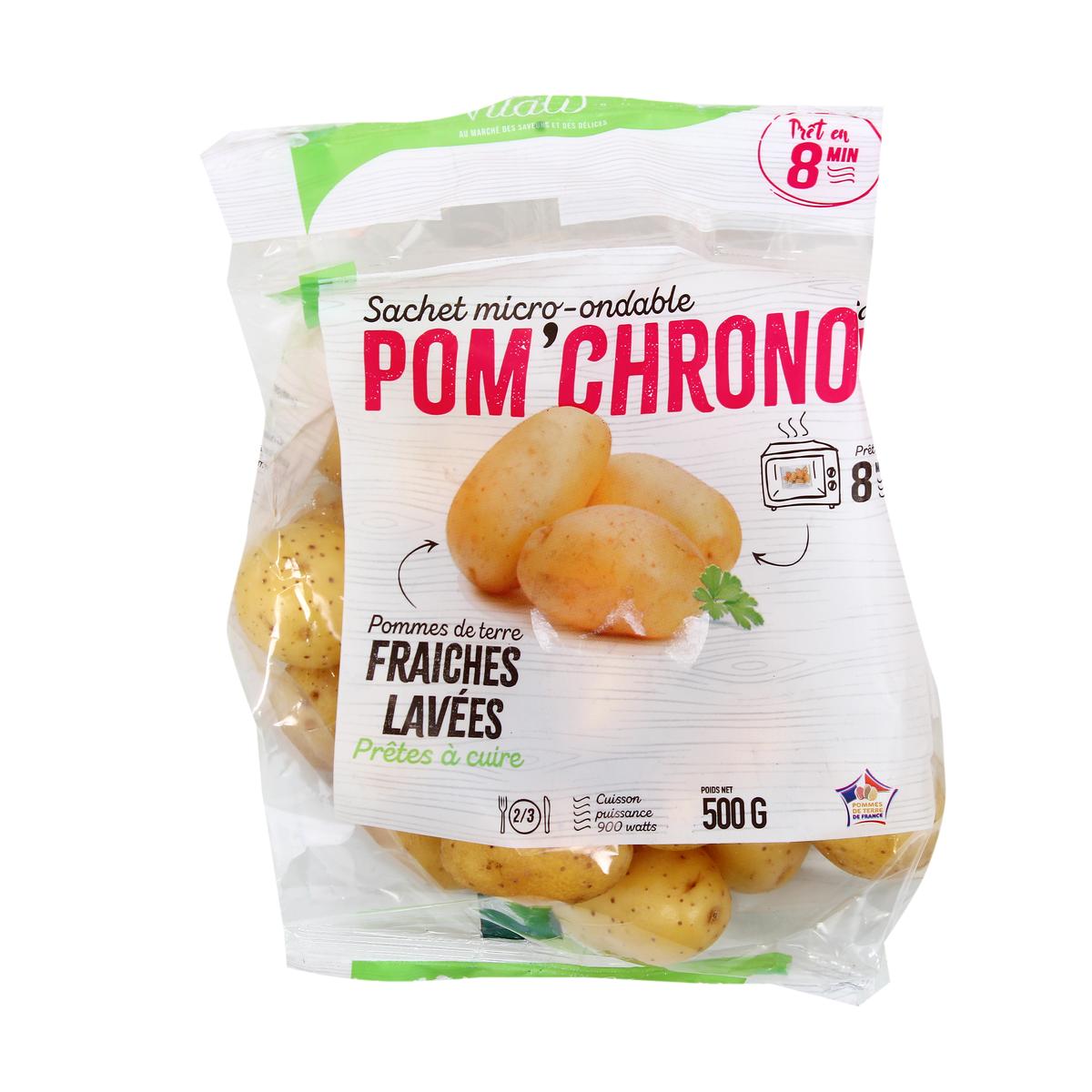 3389385810006 - - Pommes de terre Salade Vapeur micro-ondable